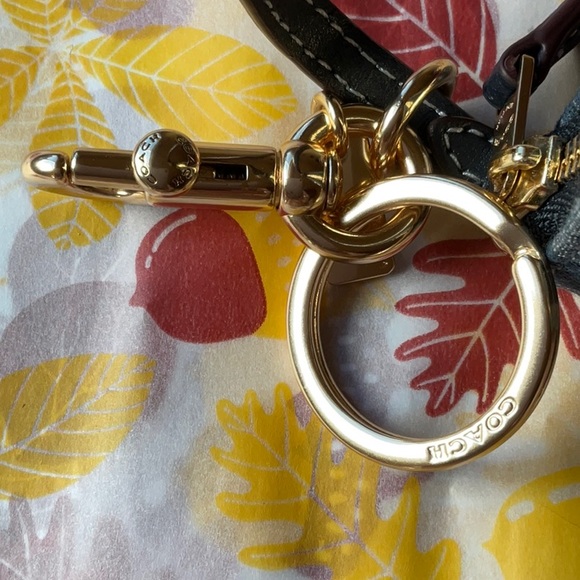 🍁 COACH MINI NOLITA BAG CHARM IN SIGNATURE DENIM CANVAS 🍁 NWT 🍁 - Picture 16 of 16